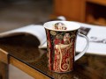 Carmani porcelanowy kubek 360 ml, motyw: Gustav Klimt, Medycyna - aranżacja.jpg