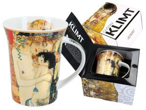 Carmani kubek porcelanowy 350 ml z motywem G. Klimta, Macierzyństwo