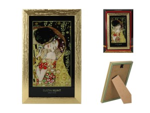 Carmani obrazek 21x13 cm, G. Klimt, Pocałunek