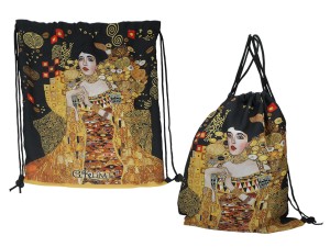 Carmani worek na plecy 43x36 cm, Gustav Klimt, Adela