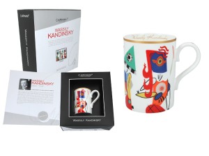 Carmani kubek porcelanowy 380 ml - Wassily Kandinsky, Muses