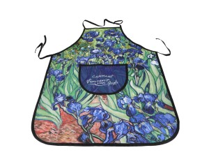 Fartuch kuchenny 77x59 cm, motyw: Vincent van Gogh, Irysy