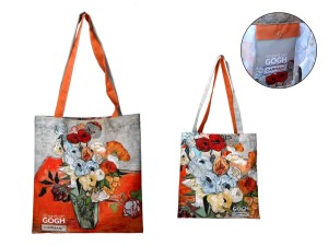 Carmani torba na ramię 44x39 cm, Vincent van Gogh  - Róże