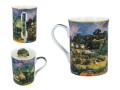 Carmani kubek 360 ml Vincent van Gogh, Chaty w Cordeville - widok kubka z 2 stron.jpg