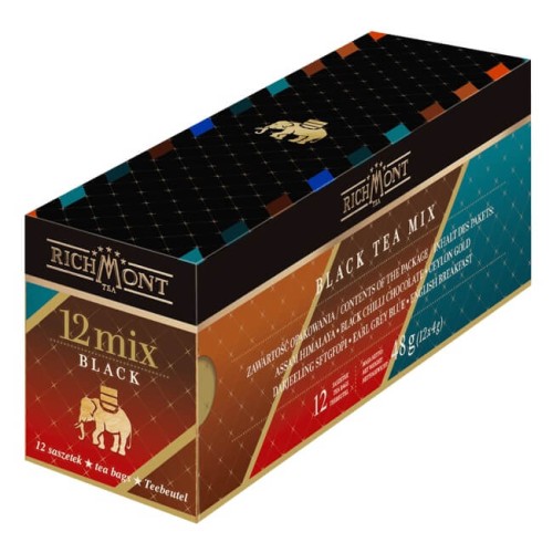 Richmont Black Tea Mix 12 saszetek - nowy komplet.jpg